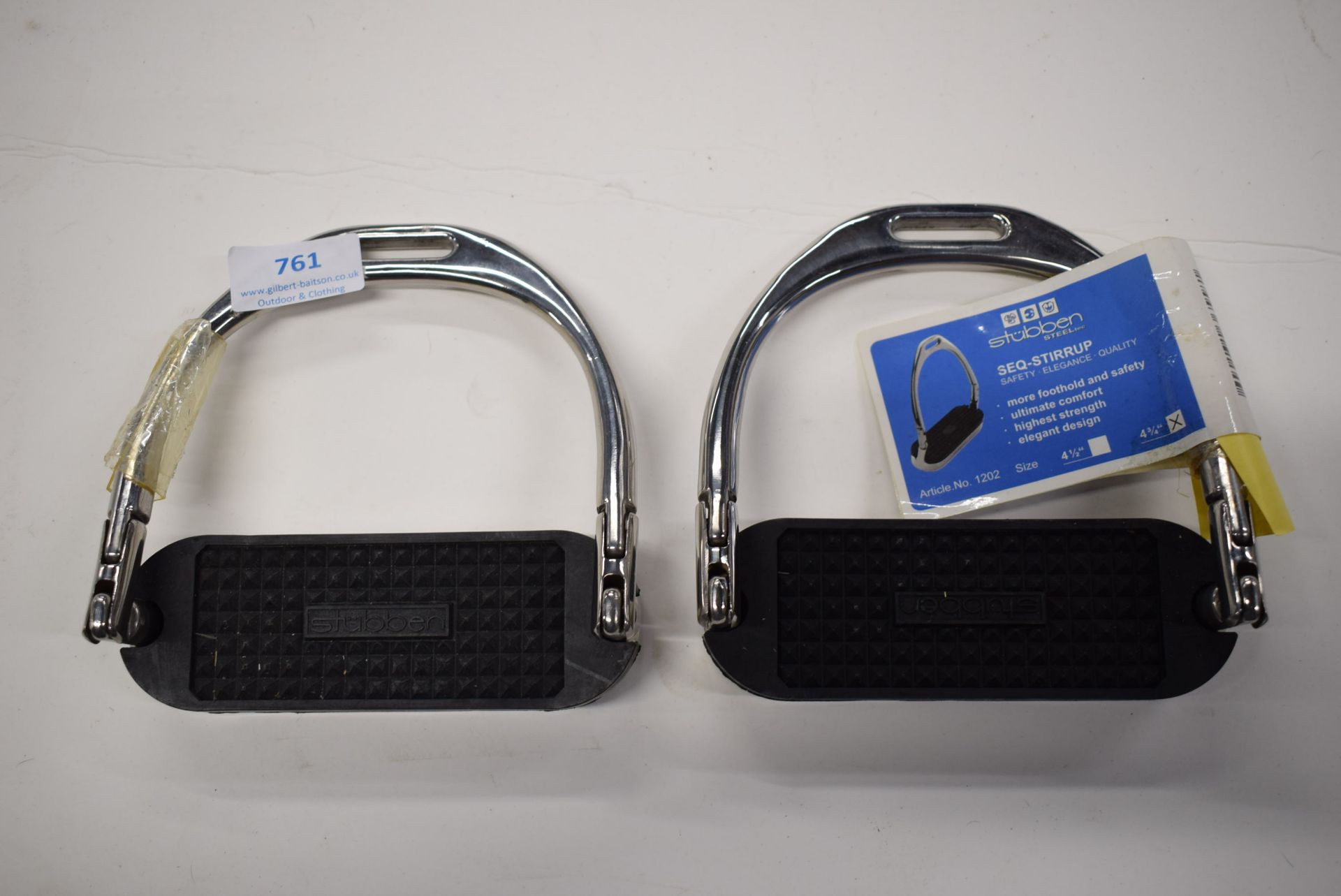 Stubben Seq-Stirrup Size: 3.75”