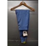 Schoeller Lucinda Green Blue Riding Breeches Size: 8