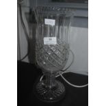 Cut Glass Vase Style Lamp