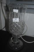Cut Glass Vase Style Lamp