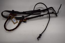 Ascott Preowned Pony Headstall in Black