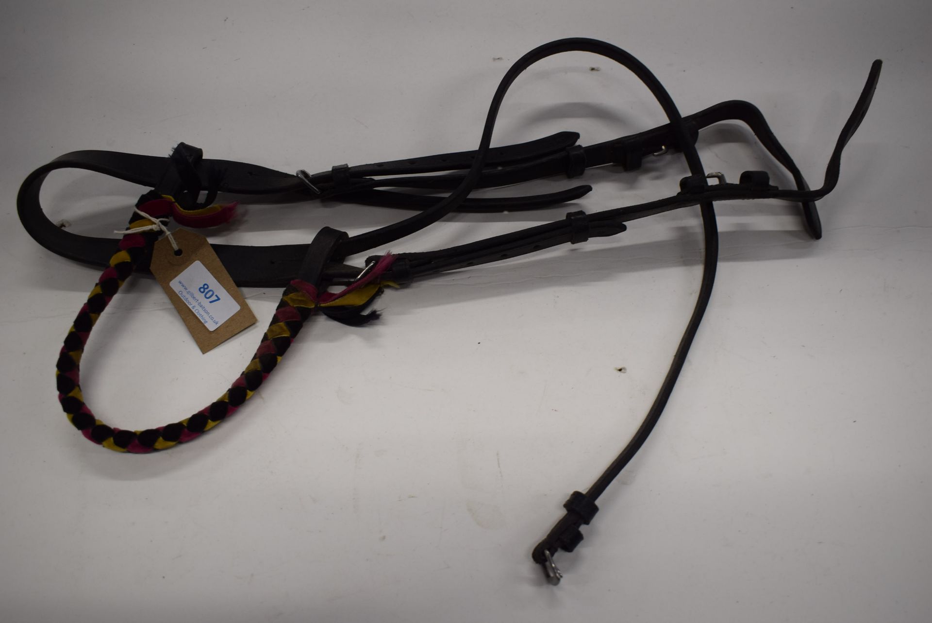 Ascott Preowned Pony Headstall in Black