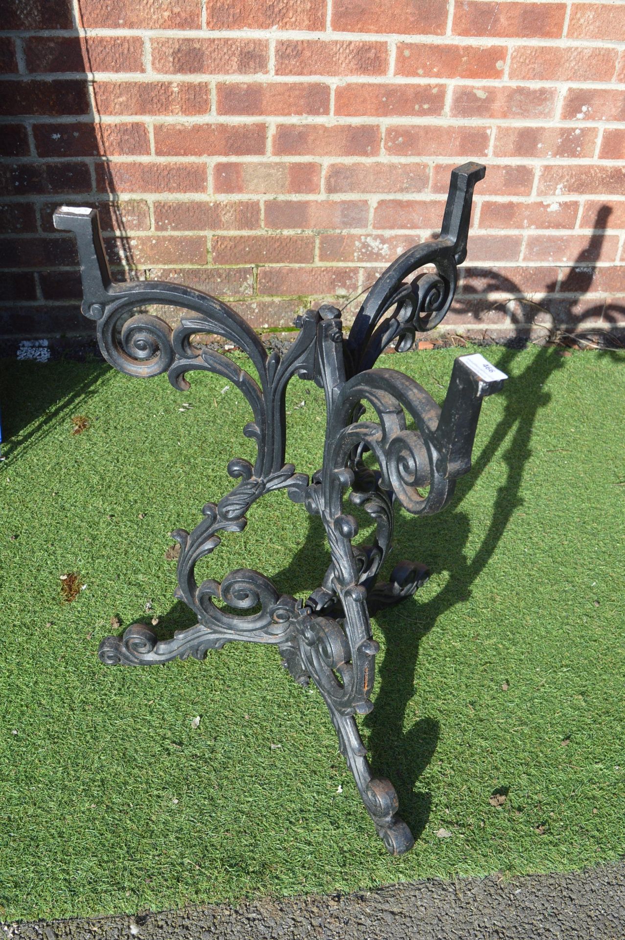 Cast Iron Garden Table Support - Image 2 of 2