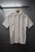 Shire White Short Sleeved Shirt Size: M