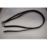 English Stirrups Leather 1” Wide Black 52”