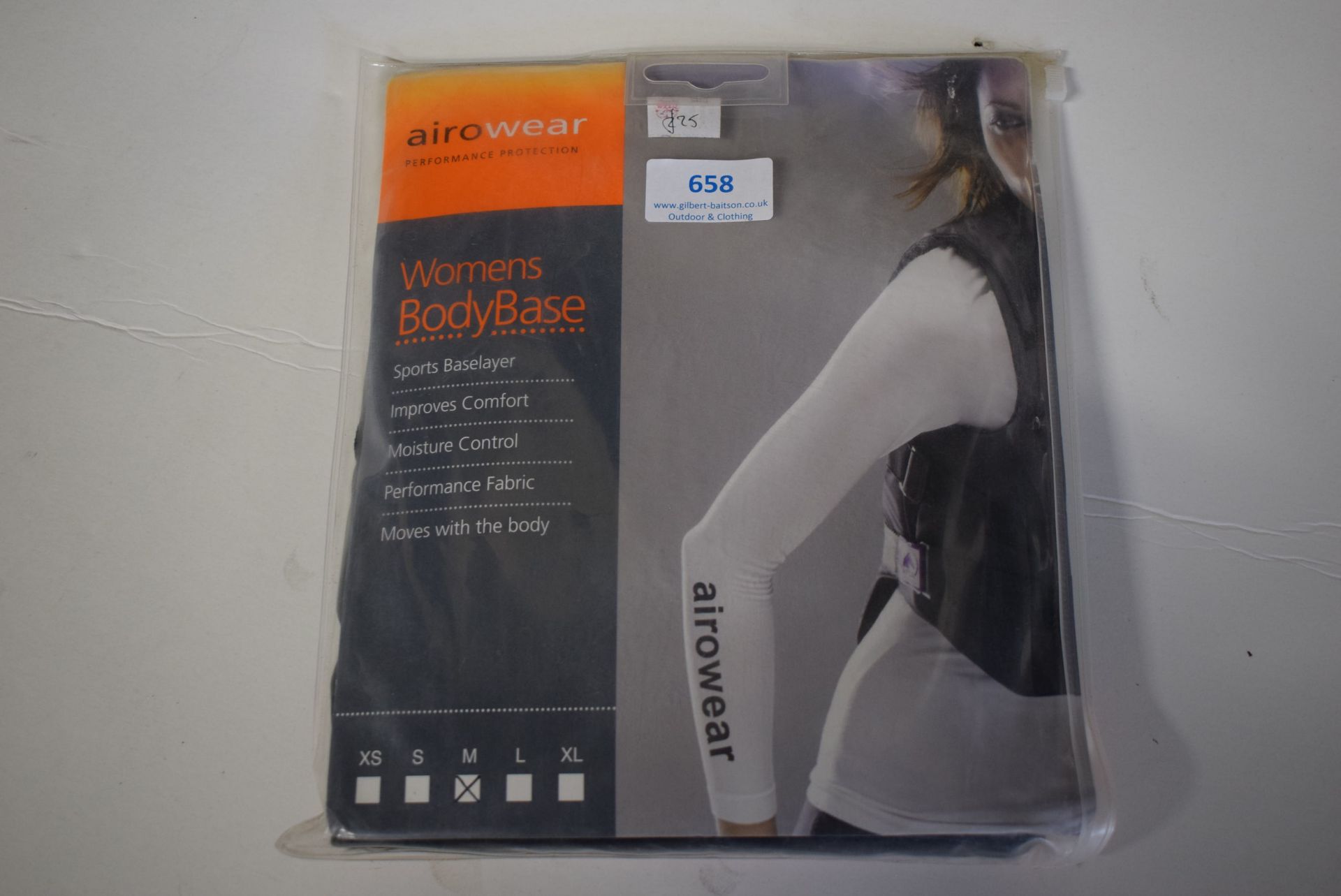 Airowear Women’s Body Base Sports Base Layer Size: M 12-14