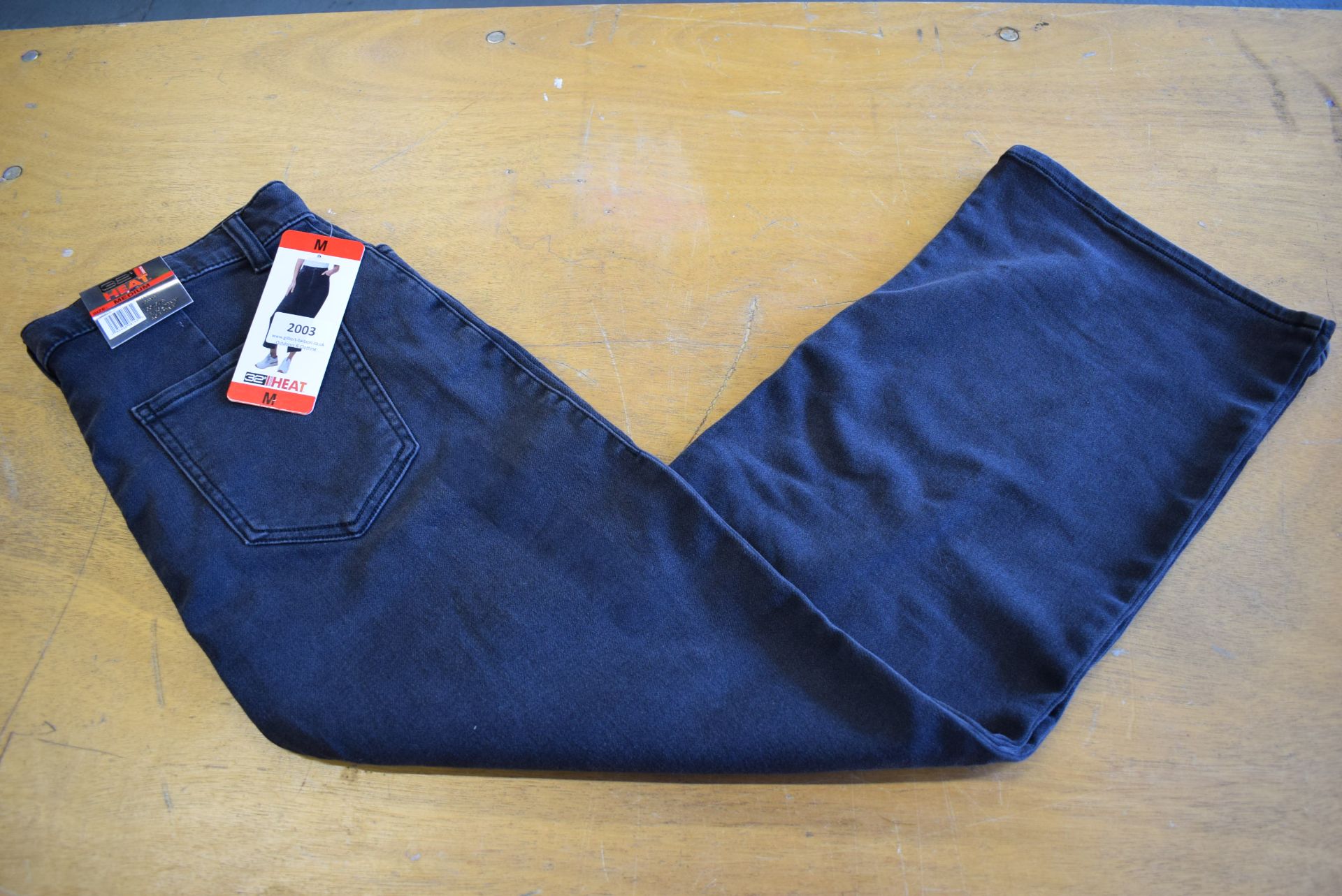 *32 Degrees Heat Black Denim Skirt Size: M