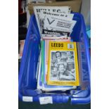 Assorted Vintage Rugby Programs