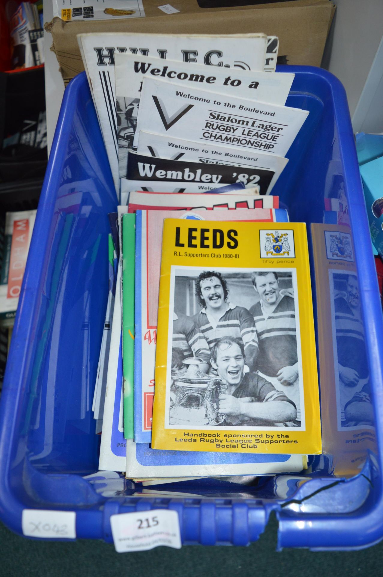 Assorted Vintage Rugby Programs