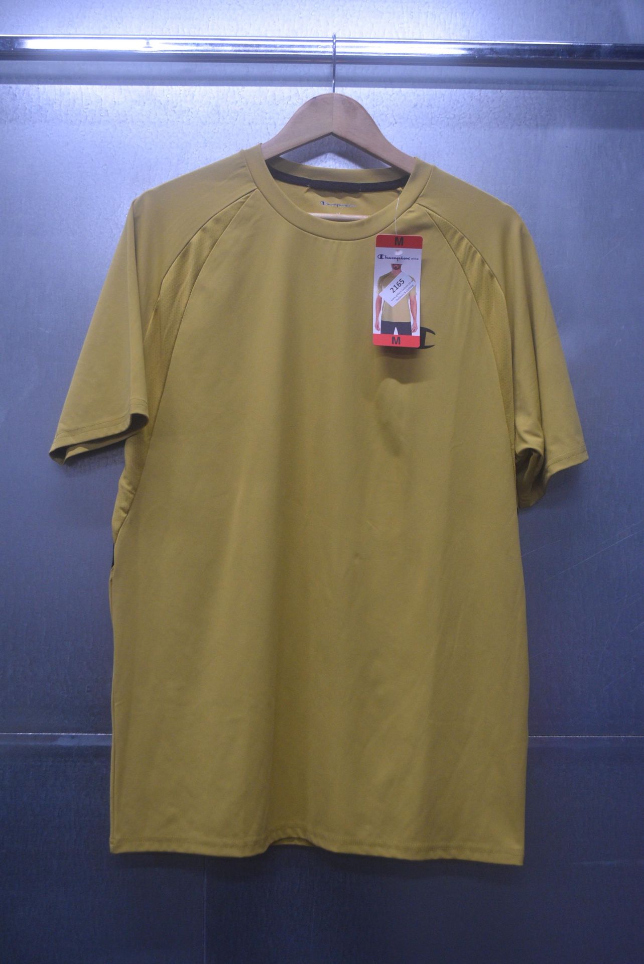 *Champion Moisture Wicking Short Sleeve Sports Top Size: M