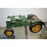 John Deer Tinplate Model Tractor