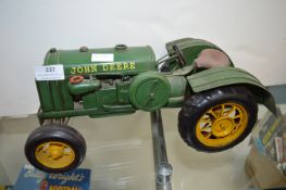 John Deer Tinplate Model Tractor