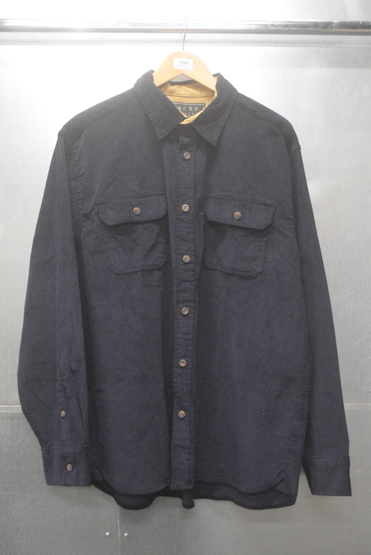 *Jachs New York Navy Cord Shacket Size: XL