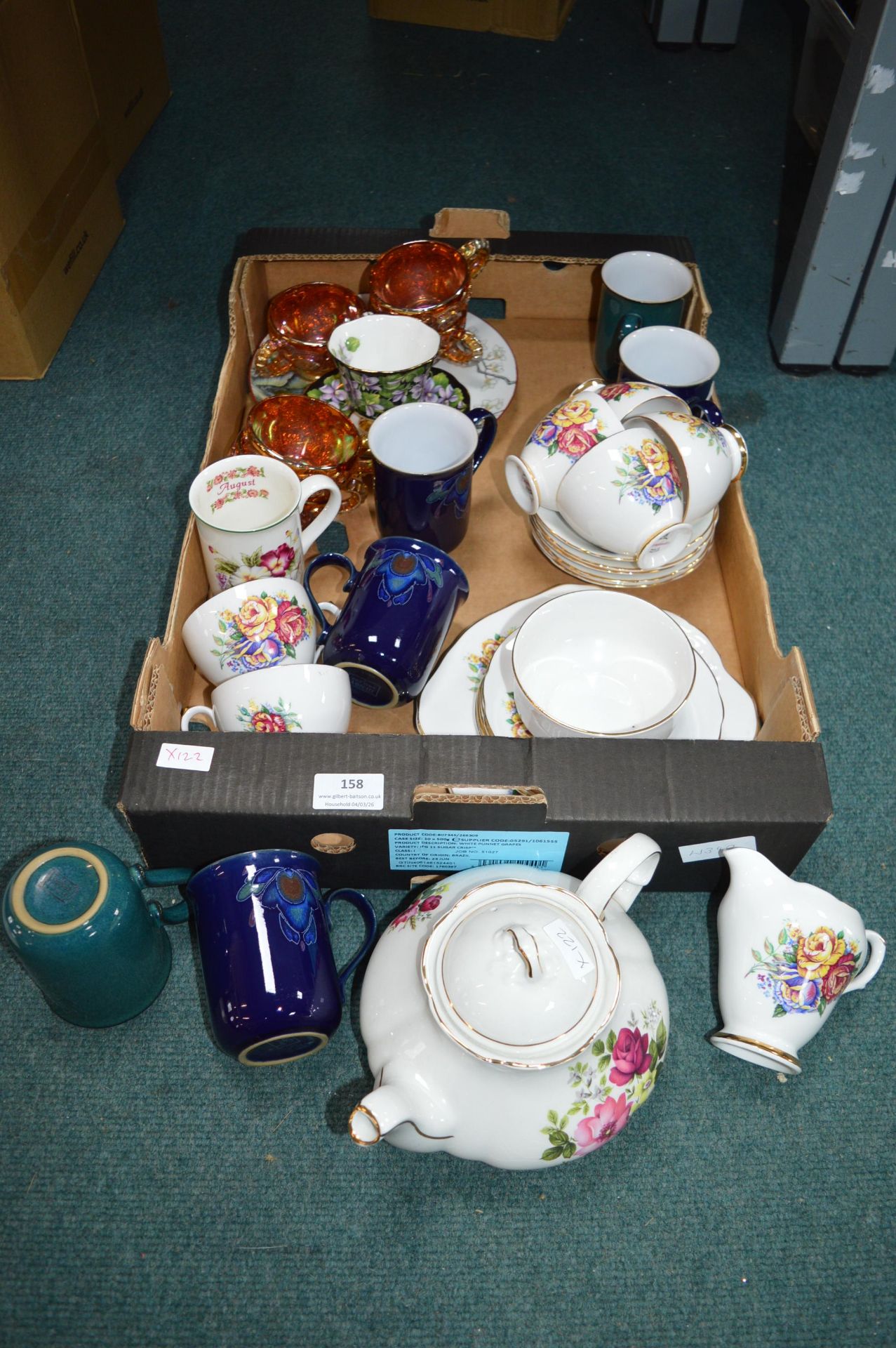 Vintage Pottery Part Tea Sets, Cups & Saucers, etc. Including Denby - Image 2 of 2