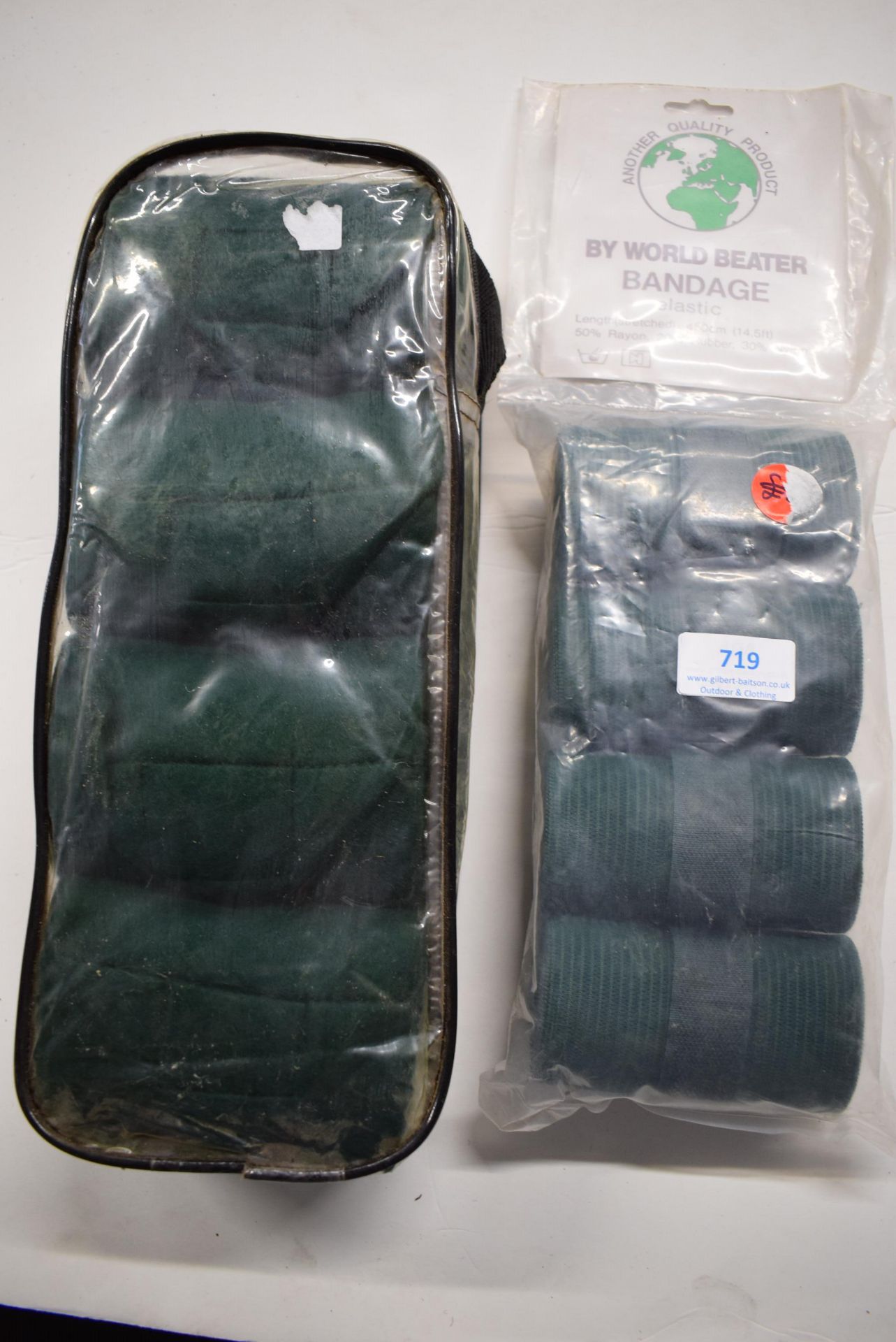 Quantity of Green Bandage Elastics