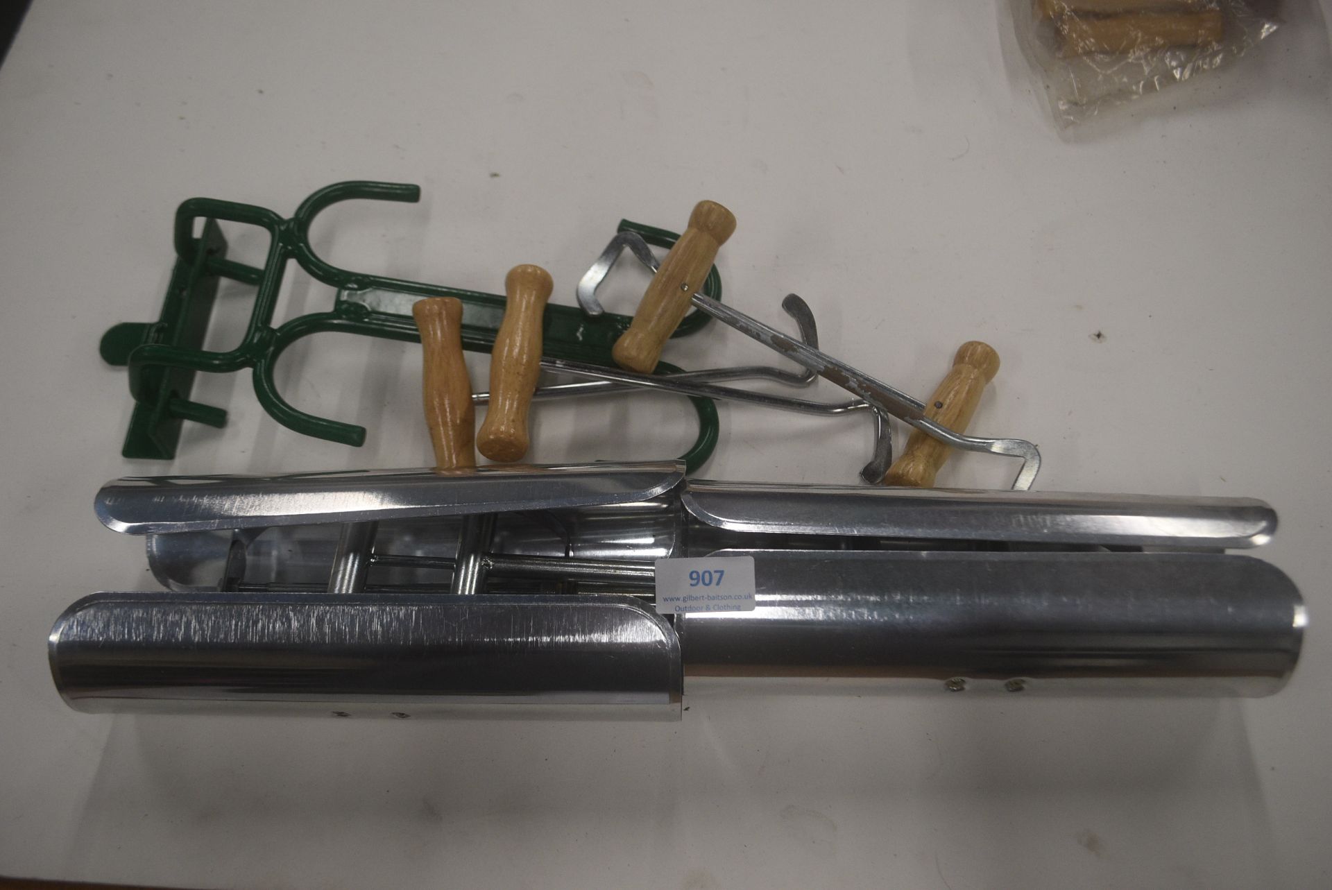 2x Pairs of Boot Pulls and a Boot Holder