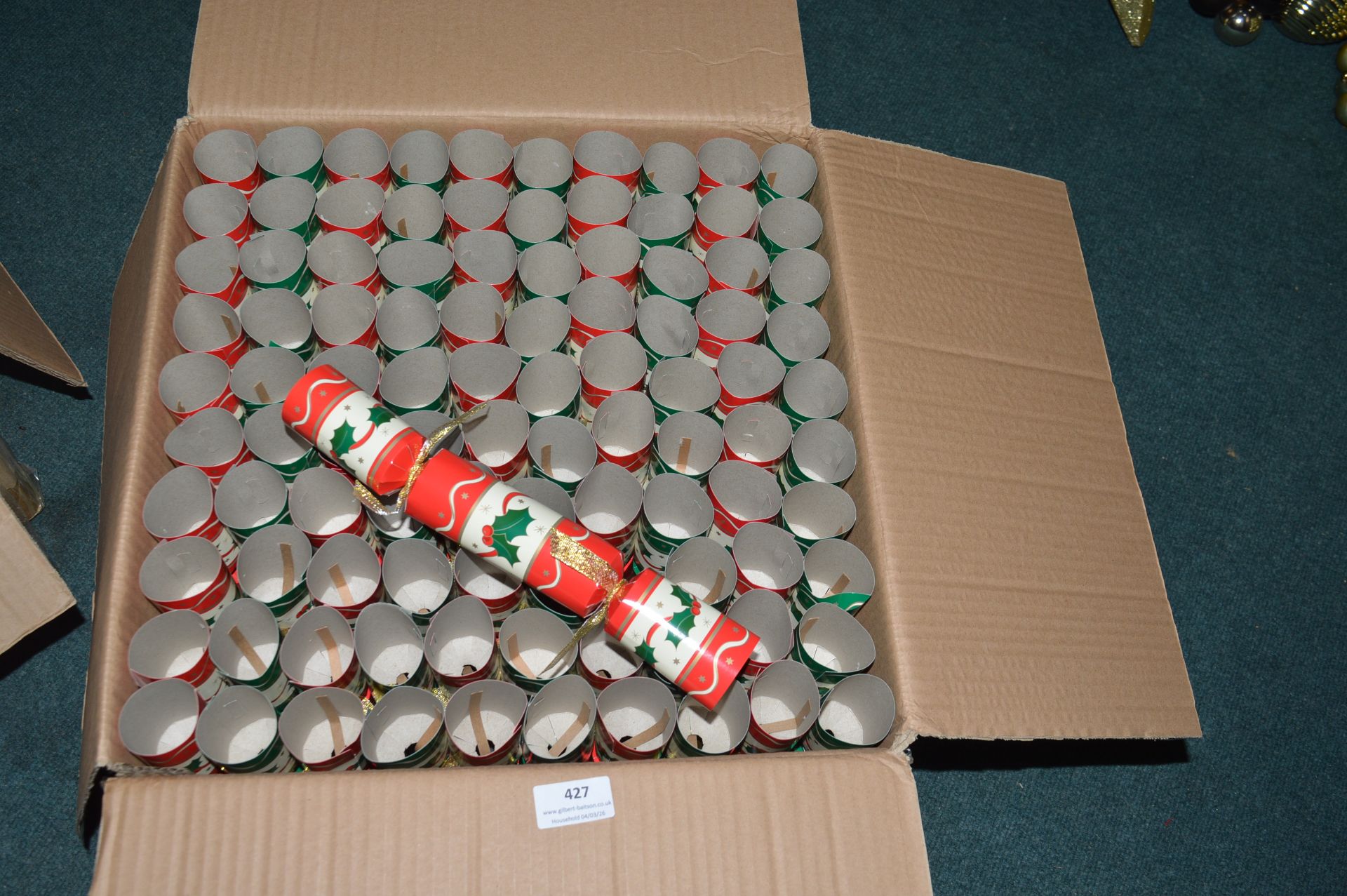 *Large Box of Christmas Crackers