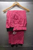 Equetech Pink All Weather Over Trousers Junior Size: M
