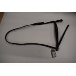 Raised Drop Noseband Cob Black