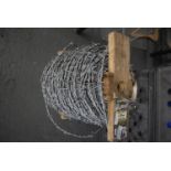 Roll of Tornado Mild Steel Barbed Wire 200m