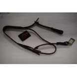 Sabre Studded Headstall Full Size Havana 0.75”