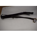 Leather Running Martingale Pony Brown