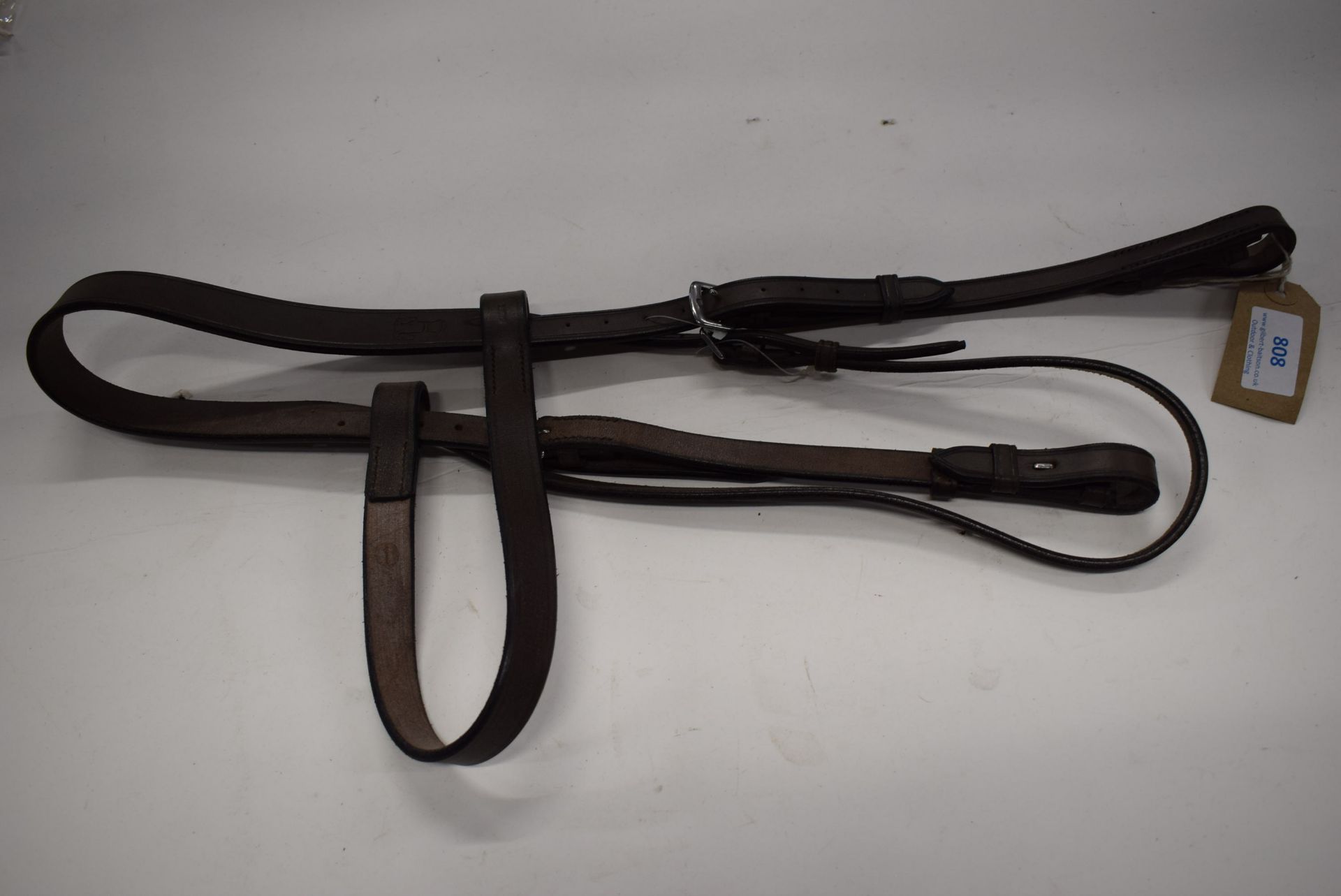 Sabre Embossed Plain Slip Head Full Size Havana