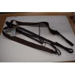 Ivy Horse Elastic & Leather V Checker Full Size Havana