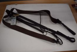 Ivy Horse Elastic & Leather V Checker Full Size Havana