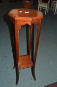 Period Mahogany Plant Stand