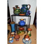 Torquay Moto Ware Jugs and Vases etc.