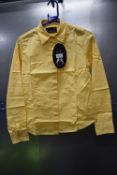 Sherwood Dakota Yellow Long Sleeve Shirt Size: 12
