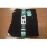 *Buffalo Highrise Straight Leg Black Denim Jeans Size: 16