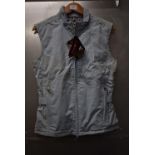 Jeantex Ribana Winter Gilet in Blue Size: 36