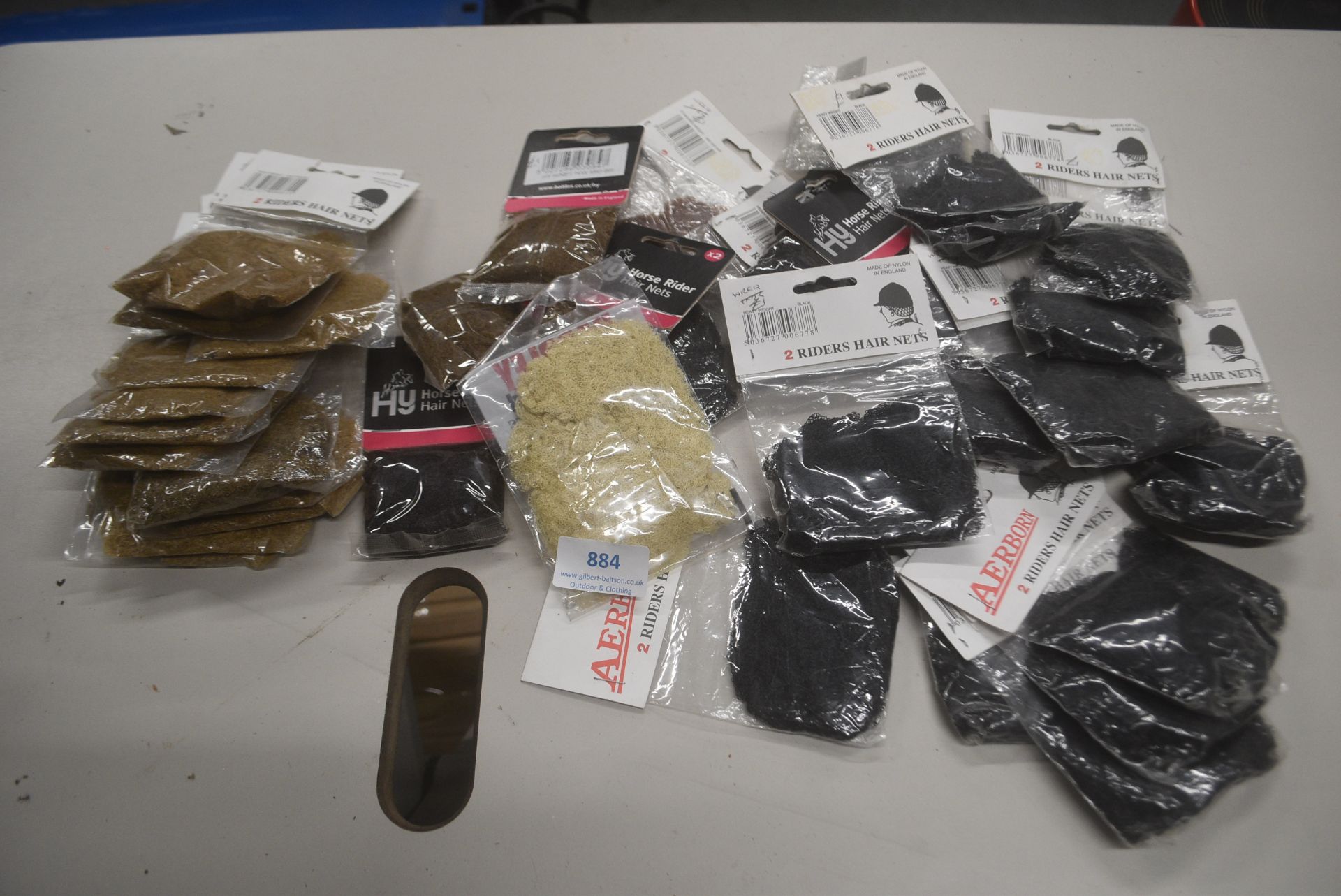 Quantity of Rider’s Hair Nets in Various Colours