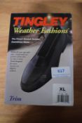 Tingley Trim Stretch Rubber Overshoes in Black Size: XL (American 11.5-14)