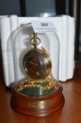John Wayne Pocket Watch Mounted in a Glass Dome