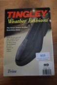 Tingley Trim Stretch Rubber Overshoes in Black Size: M (American 8.5-10)