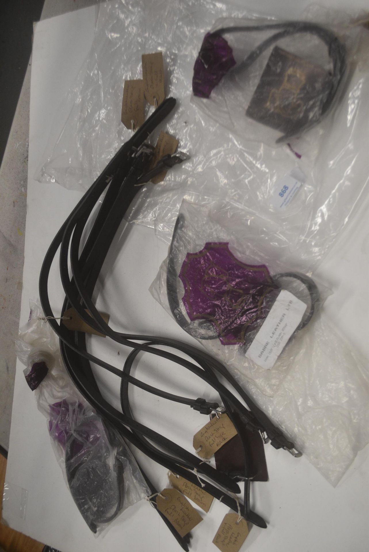 Quantity of Assorted Leather Flash Straps