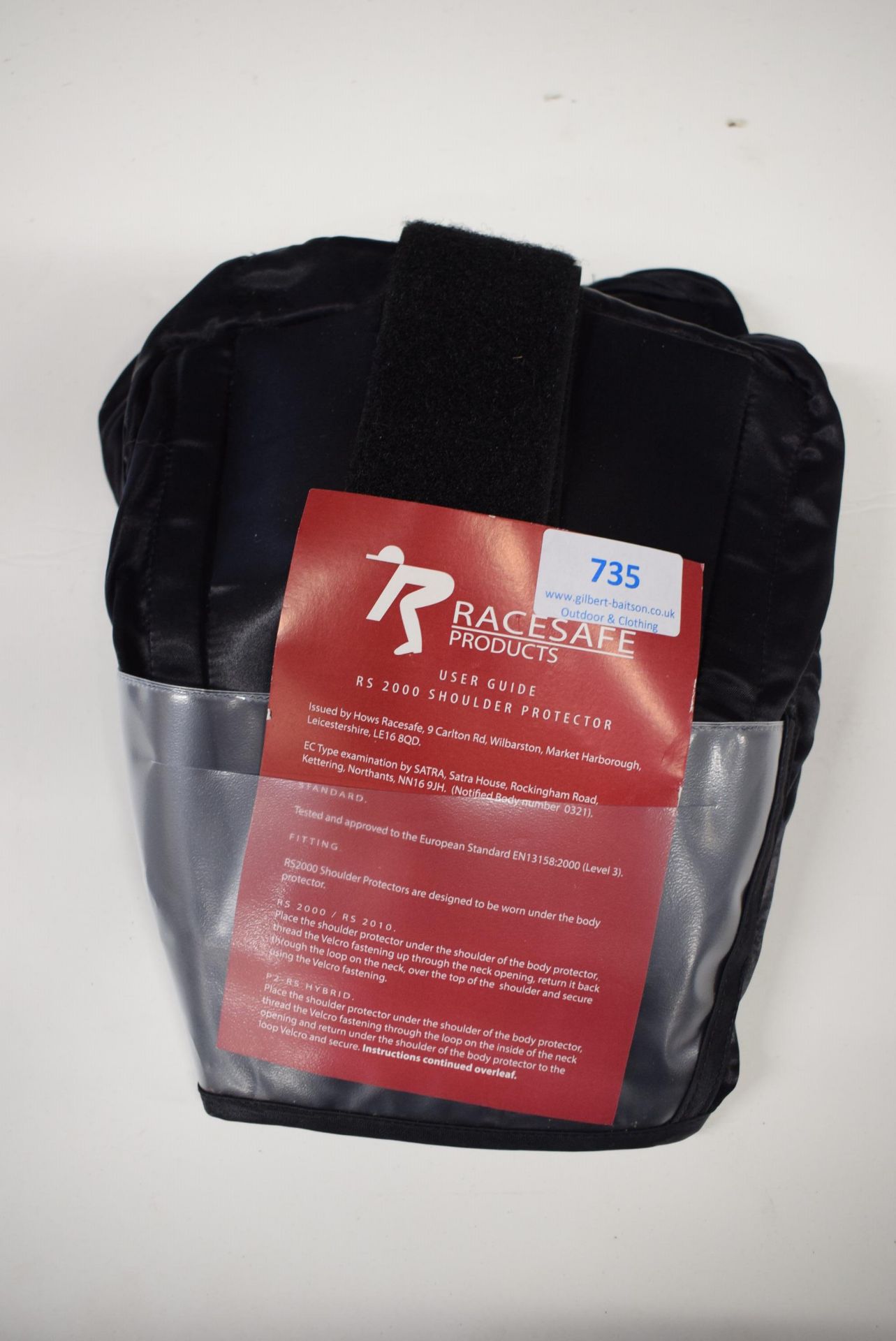 Race Safe RS2000 Shoulder Protector Pads Size: L