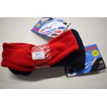 1x Poly Pads Warm Rider in Red Size: S, and 1x Poly Pads Neck Wrap