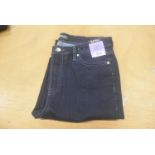 *Buffalo High Rise Stright Leg Stretch Denim Jeans Size: 8