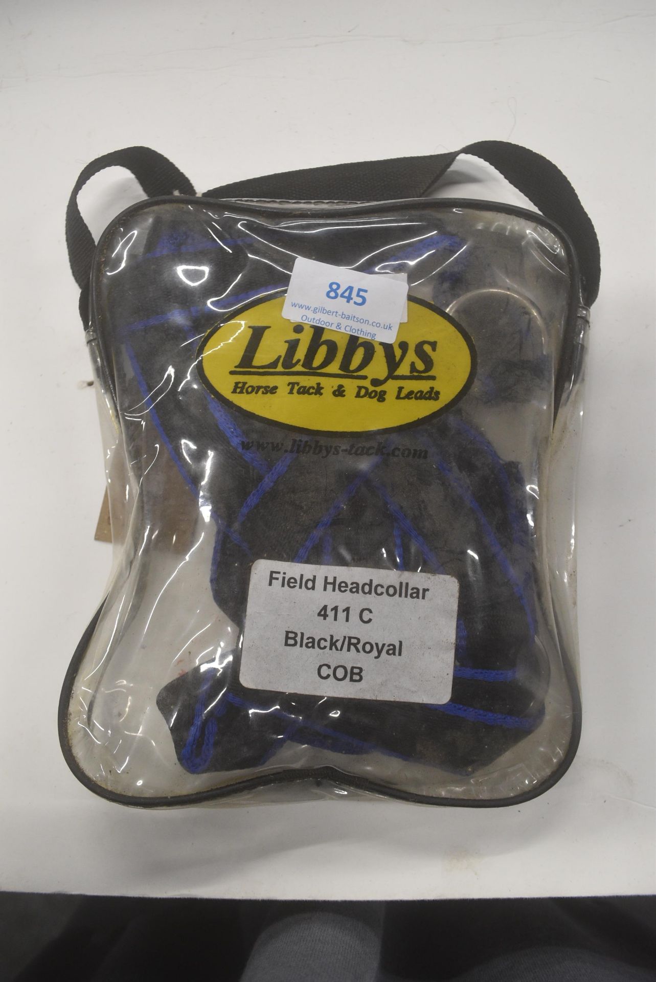 Libby’s Field Head Collar 411C Black/Royal Cob