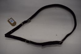 Libby’s Web Headstall Black Cob Size