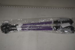 5x Purple & Black Riding Whips