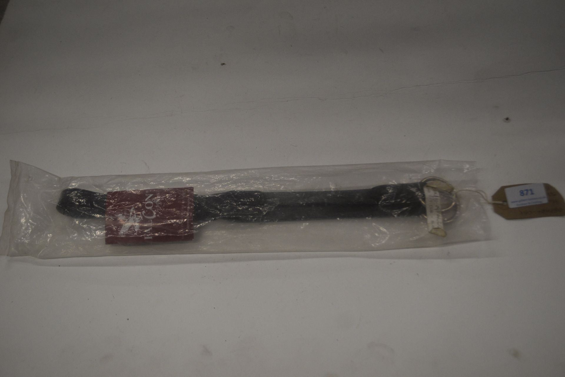 Jefferies Falcon Leather Running Martingale Attachment Hunt Cob Black