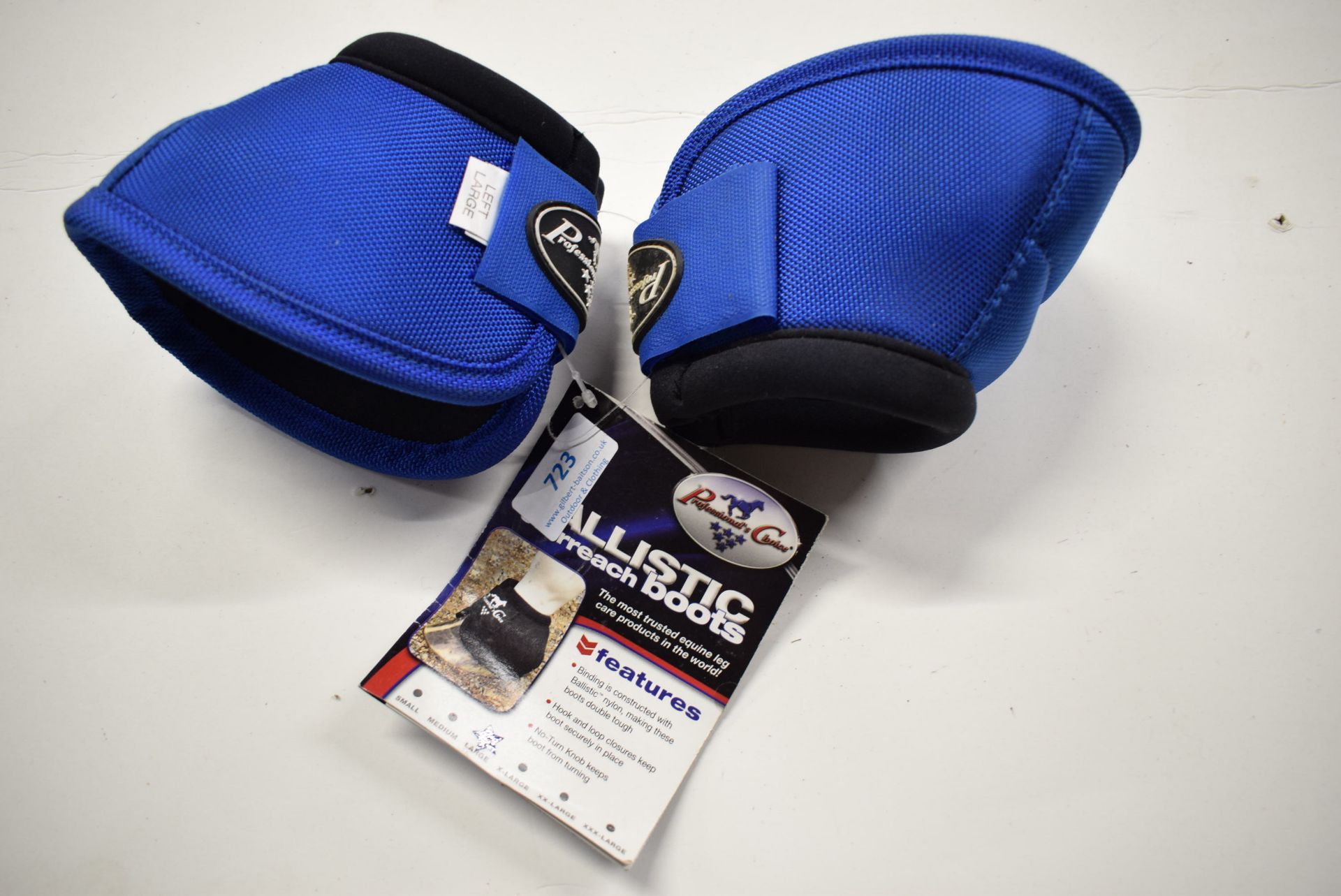 Professionals Choice Ballistic Overreach Boots in Royal Blue Size: L