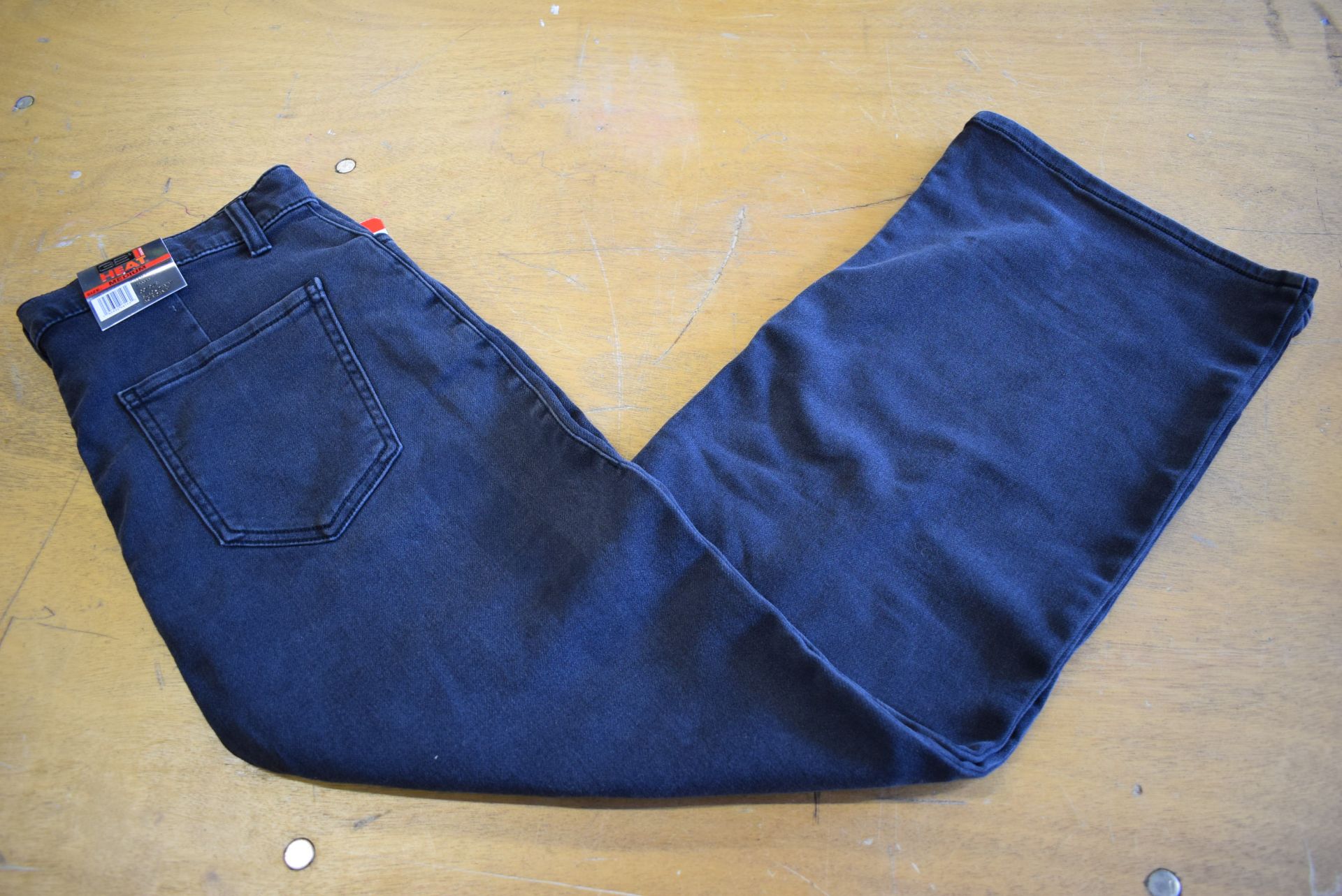 *32 Degrees Heat Black Denim Skirt Size: M