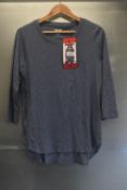 *Kirkland Light Blue Lady’s 3/4 Sleeve Top Size: M