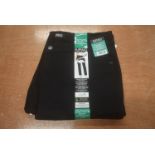 *Buffalo Highrise Straight Leg Black Denim Jeans Size: 16